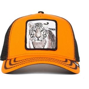 Goorin Bros. The White Tiger The Farm Orange and Black Trucker Hat